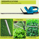 20'' Electric Hedge Trimmer Cordless Power Hedge Trimmer with 2Battery & Charger