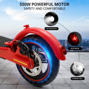 8.5" Folding Electric Scooter With app 350W 35KM Range 30km/h City Commute White