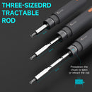 Ratchet Screwdriver Set, 28-in-1 Multifunctional with Household Wrenches, Three-Stage Telescoping Rod, Strong Magnetic Adsorption Design,Includes 24 Precision Bits, Ideal for Small Electronic Repairs