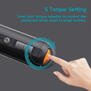 3.6V Electric Screwdriver Set,38-in-1 Multi-Function,220RPM,4N.m Torque,2000mAh Li-Ion Battery with Charging Base and LED Lighting,Repair Tool for Electronics Phone Camera Laptop Watch