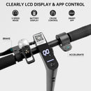 8.5" Folding Electric Scooter With app 350W 35KM Range 30km/h City Commute White