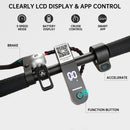 8.5" Folding Electric Scooter With app 350W 35KM Range 30km/h City Commute White