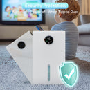 Dehumidifier 1000 sq.ft Dehumidifier for Home 95 Ounce Tank Quiet and Energy Saving Negative Ion Air Purification 7 Colors LED Light WithTouch Screen Portable Home Dehumidifier for Bedroom Bathroom Basement