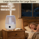 TOPTENG Humidifiers for Bedroom Large Room Home, 6.8L Cool Mist Top Fill Essential Oil Diffuser for Baby & Plants&Pet, Large capacity With remote control