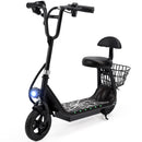 Electric Scooter for Kids Ages 4-10, 3-Speed Adjustable, Up to 11 MPH, Neon Lights, 12.43-Mile Range, Electric Scooter with Seat for Kids