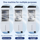 Portable 10L Evaporative Air Cooler 3-IN-1 Evaporative Cooler w/ Remote Control Fan & Humidifier