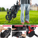 360W Electric Wheelchair Lightweight Folding Wheelchair for Adults Seniors Black