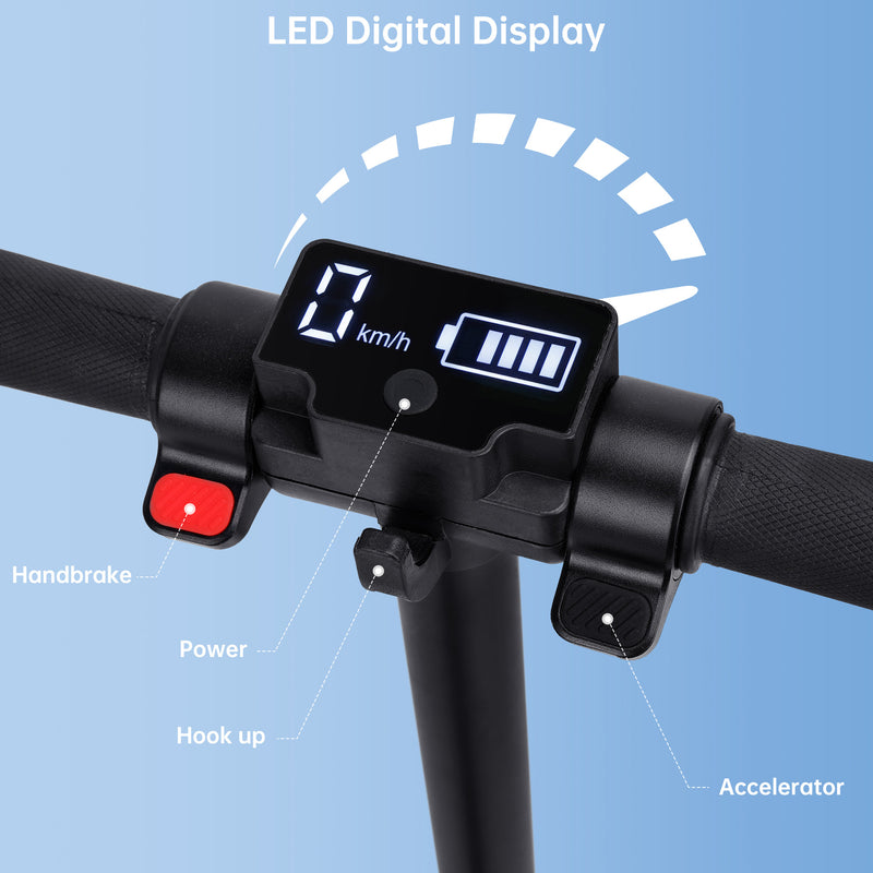 aluminum alloy Lightweight and Foldable 150W Electric Scooter for Kids Ages 8+ Outdoor Commuter