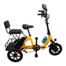 3 Wheel Electric Trike Motorized Folding Tricycle E-Bike 48V 350W