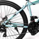 26" wheels 27 speed double disc brake mountain bike MTB for adults Blue