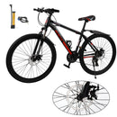 26" wheels 27 speed double disc brake mountain bike MTB for adults