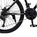 26" Black 27 speed double disc brake Suspension Fork mountain bike MTB for adult