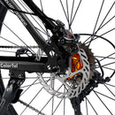 26" Black 27 speed double disc brake Suspension Fork mountain bike MTB for adult