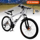 27.5" Black 27 speed double disc brake Suspension Fork mountain bike MTB for adult