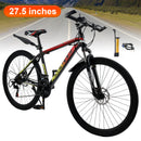27.5" Spoke Wheel 24 Speed Mountain Bicycle Adult Bike MTB w/ fender