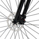 Unisex 26" Spoke Wheel 24 Speed Mountain Bike MTB with Disc Brake Black+Green
