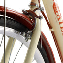 7 speed 26" Spoke Wheel Cruiser Bike Women Bicycle Girl's City Bike Cream