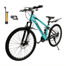 Unisex Teenagers / adults MTB 21 speed 26 inches Mountain Bike Full Suspension