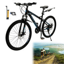 26" 21 speed Mountain Bike Double Disc Brake Thumb Shifter Unisex Teenagers MTB MTB 21 speed 26 inches Mountain Bike Double Disc Brake Unisex Teenagers Bicycle