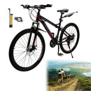 26" 21 speed Mountain Bike Double Disc Brake Thumb Shifter Unisex Teenagers MTB MTB 21 speed 26 inches Mountain Bike Double Disc Brake Unisex Teenagers Bicycle