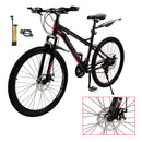 26" 21 speed Mountain Bike Double Disc Brake Thumb Shifter Unisex Teenagers MTB MTB 21 speed 26 inches Mountain Bike Double Disc Brake Unisex Teenagers Bicycle