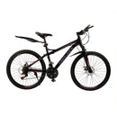 26" 21 speed Mountain Bike Double Disc Brake Thumb Shifter Unisex Teenagers MTB MTB 21 speed 26 inches Mountain Bike Double Disc Brake Unisex Teenagers Bicycle