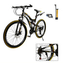 21 speed 26" Mountain Bike Full Suspension Thumb Shifter Unisex Teenagers MTB