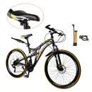21 speed 26" Mountain Bike Full Suspension Thumb Shifter Unisex Teenagers MTB