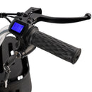 400W 48V 12A Elder Electric folding trike 3 wheel e-bike with Rear Seat Cream