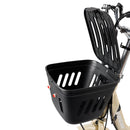 400W 48V 12A Elder Electric folding trike 3 wheel e-bike with Rear Seat Cream