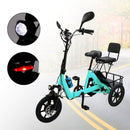 48V 350W Three Wheel Electric Folding Trike for Adults 3 Wheel E-Tricycle