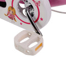 16" Kids Bicycle Girls Bike with Training Wheels Basket Kickstand Pink