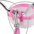 16" Kids Bicycle Girls Bike with Training Wheels Basket Kickstand Pink