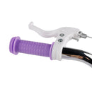 16" Kids Bicycle Girls Bike with Training Wheels Basket Kickstand Purple