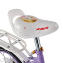 16" Kids Bicycle Girls Bike with Training Wheels Basket Kickstand Purple