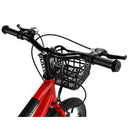 16" Children Bicycle Toddlers Bike with Training Wheels Basket Kickstand Red