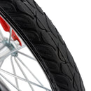 16" Children Bicycle Toddlers Bike with Training Wheels Basket Kickstand Red