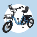 Electric Trike-Blue