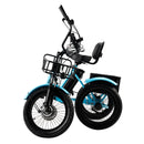 18*3.0 48V 13AH 350W (peak 525W) Electric Tricycle E-Trike with IPX7 Display
