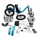 18*3.0 48V 13AH 350W (peak 525W) Electric Tricycle E-Trike with IPX7 Display