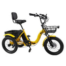 18" 7 Speed 48V 13AH 350W (peak 525W) Electric Tricycle with IPX7 Display