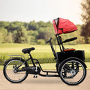 20 inches Pet Dog Cart Tricycle Shopping Three Wheel Tricycle with Sunshade