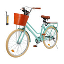 24/26 inch Women City Bike Lady Beach Cruiser Bicycle with Basket & Rack