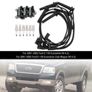 Ignition Coil+6 Spark plug+6 Wire FD498 For Ford F150 E150 Taurus Mazda Mercury