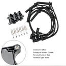 Ignition Coil+6 Spark plug+6 Wire FD498 For Ford F150 E150 Taurus Mazda Mercury