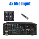 Bluetooth 5.0 HiFi Sunbuck 2000W Stereo Power Amplifier Karaoke FM USB SD AUX