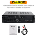 2500W 5CH Amplifiers Amplificador HiFi Stereo AV Surround SD FM Home Theater