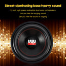 12" Car Audio Subwoofer 2200W Max Power Dual Magnet Dual Coil Woofer KTV Speaker