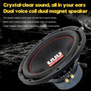 12" Car Audio Subwoofer 2200W Max Power Dual Magnet Dual Coil Woofer KTV Speaker