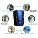 Amotopart V7 Electronic Dog Mobile Radar Speedometer Car Full Frequency Radar Detector